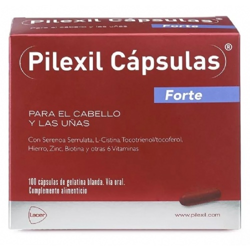 Pilexil capsulas forte cabello y uñas (100 capsulas)