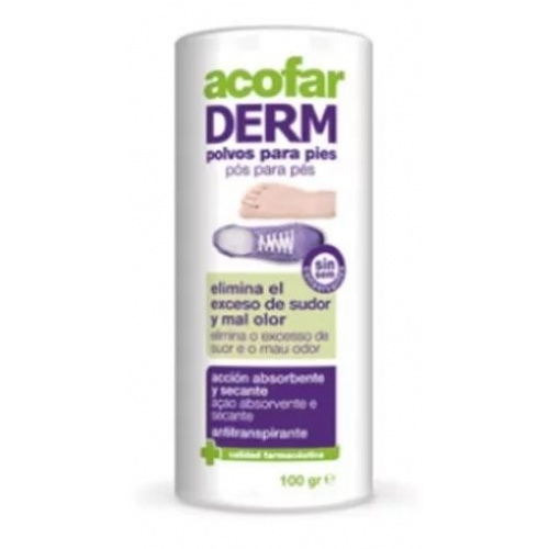 Acofarderm polvos para pies (100 g)