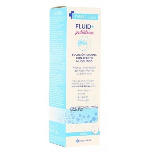 Naso faes fluid+ pediatrico limpieza nasal (100 ml)