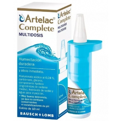 Artelac complete esteril gotas oculares (10 ml multidosis)