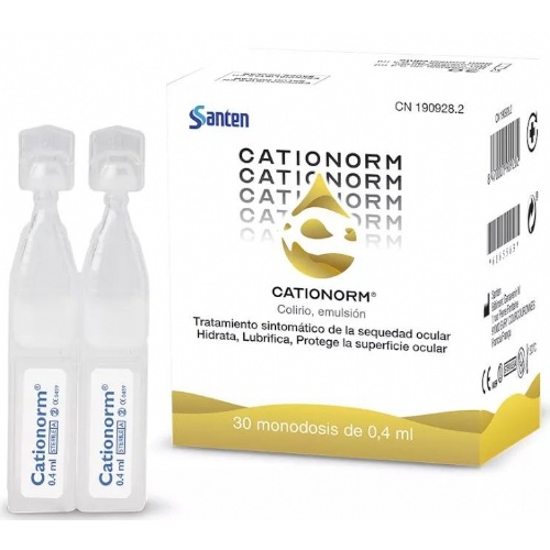 Cationorm colirio emulsion (0.4 ml 30 monodosis)