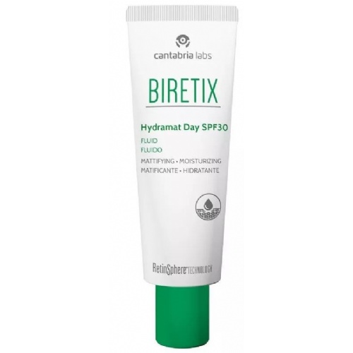 Biretix hydramat day spf 30 fluido matificante hidratante  1 envase 50 ml