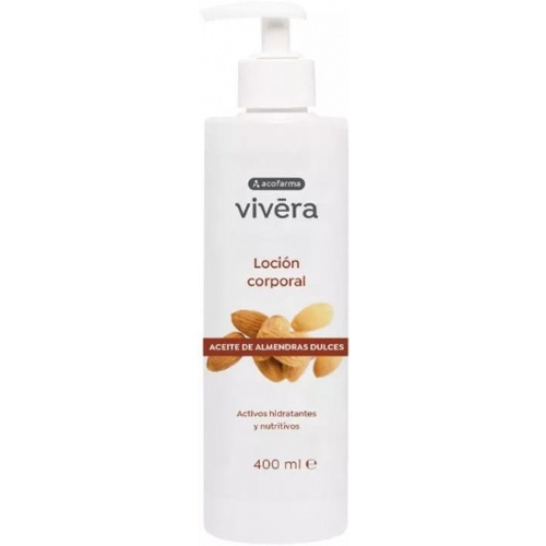 Acofarma vivera locion corporal aceite de almendras dulces (1 envase 400 ml)