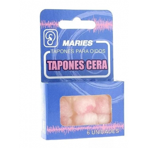 Tapones oidos cera algodon - maries smooth (6 u)