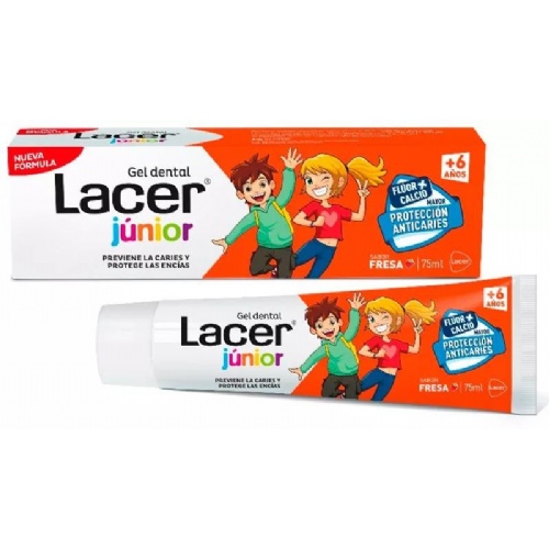 Lacer junior gel dental (75 ml fresa)