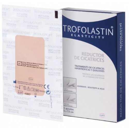 Trofolastin reductor de cicatrices (5 x 7.5 cm 5 u)