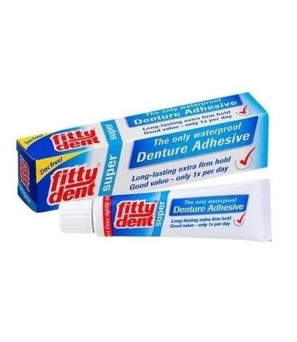 Fittydent superadhesivo protesis dental - adhesivo protesis dental (40 g formato ahorro)
