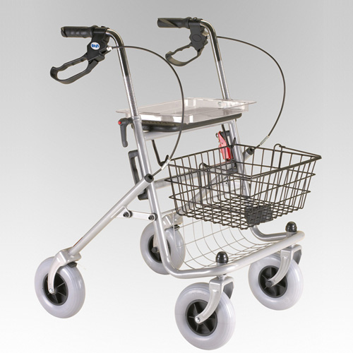 CAMINADOR POLIVALENTE PLEGABLE ROLATOR