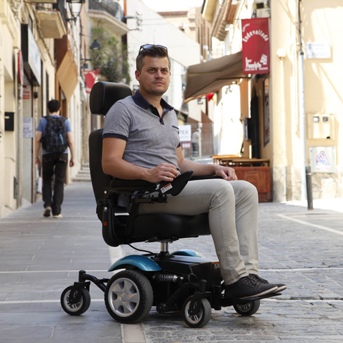 SILLA ELECTRICA R300 TURQUESA