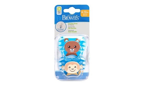 Chupete silicona - dr brown´s prevent classic animal faces (niño 6-12 m t-2)