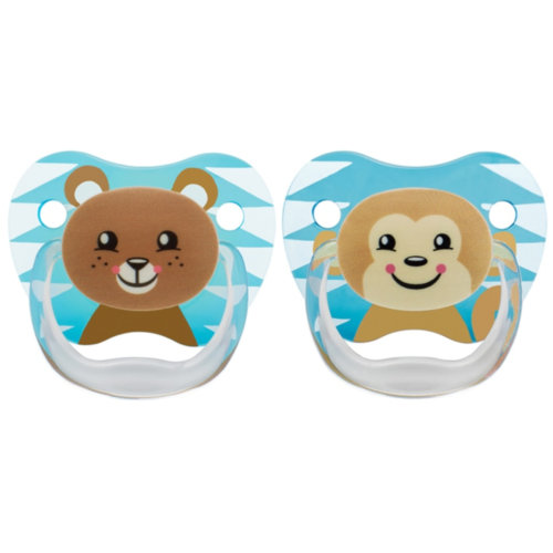 Chupete silicona dr brown´s prevent classic animal faces 6 - 12 meses 2 unidades niño - dr brown´s p