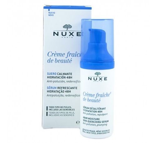 Nuxe cr fraiche de beaute hidratante serum 24h