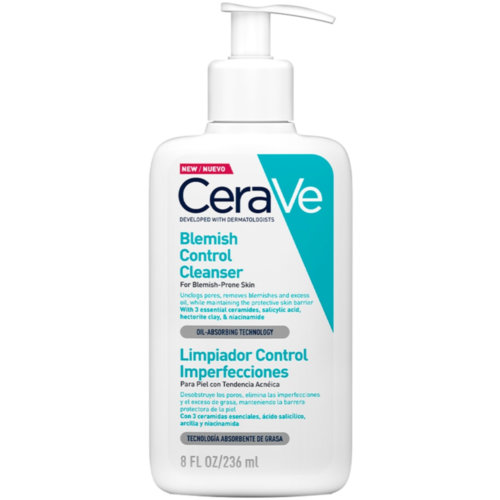 Cerave limpiador control imperfecciones  1 envase 236 ml