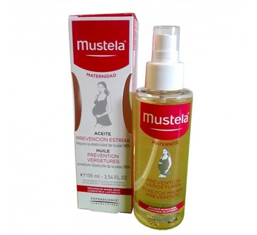 Mustela aceite prevencion estrias (105 ml)