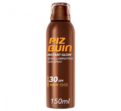 Piz buin instant glow spray piel luminosa spf 30 (150 ml)