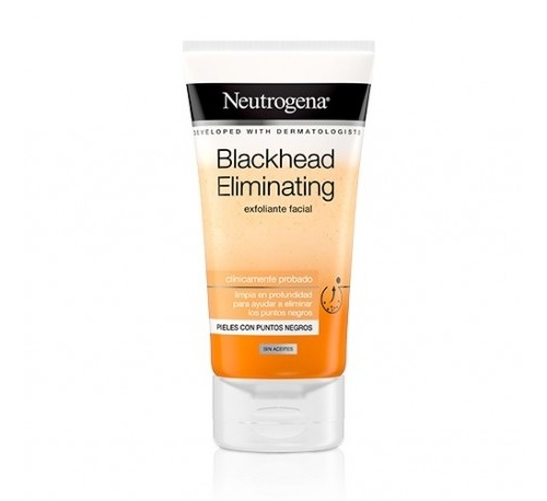 Neutrogena blackhead eliminating exfoliante facial con acido (150 ml)