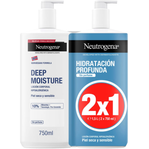 Neutrogena locion corporal hidratacion profunda p/sensible 7