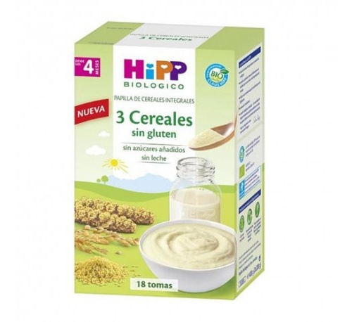 Papilla cereales integrales 3 cereales (2 x 200 g)