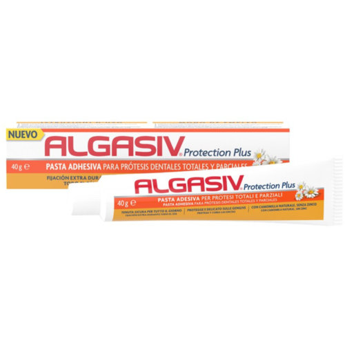 Algasiv protection plus pasta adhesiva para protesis dentales (1 tubo 40 g)