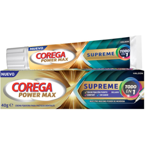 Corega power max supreme todo en 1 40 g