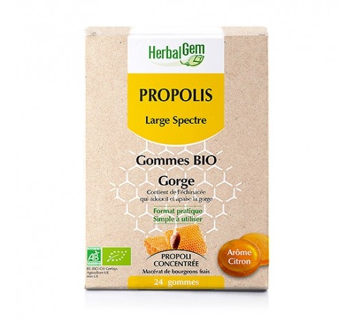 Pranarom herbalgem propoli amplio bio 24 caramelos
