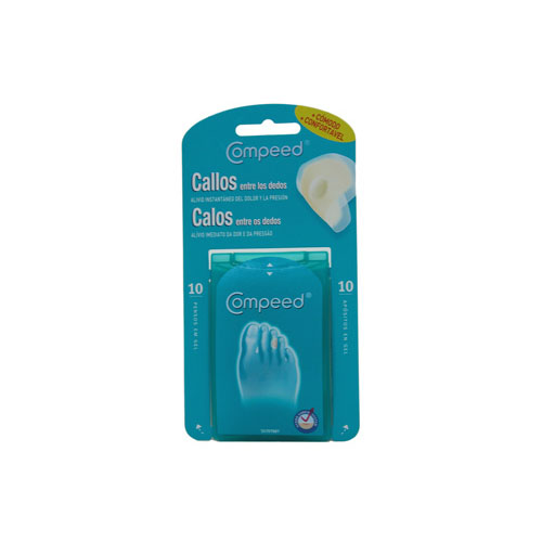 Compeed callos - hidrocoloide (entre dedos 10 u)