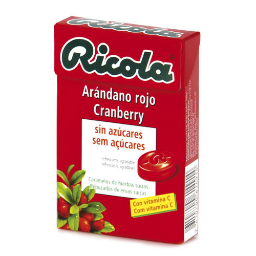 Ricola caramelos sin azucar (arandano 50 g)