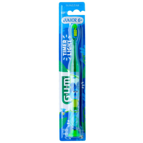 Cepillo dental junior - gum 903 (con luz monstruos)