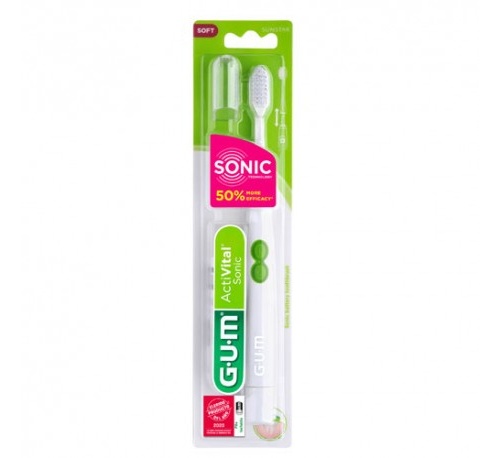 Cepillo dental a pilas - gum activital sonic