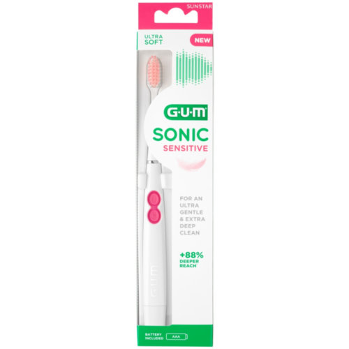Cepillo dental a pilas - gum sensivital sonic (1 unidad)