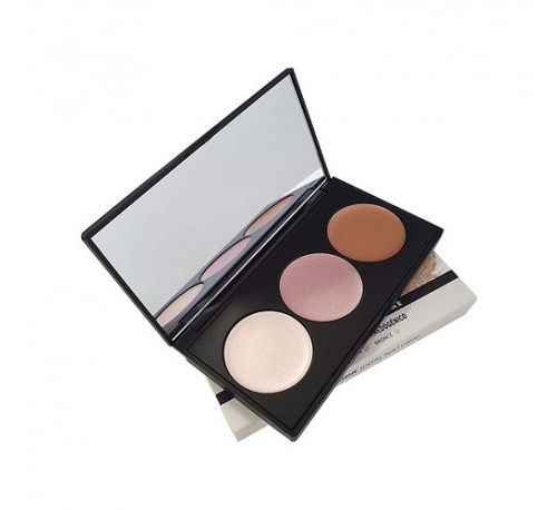 Camaleon iluminador 100% natural (crema paleta 3 colores)