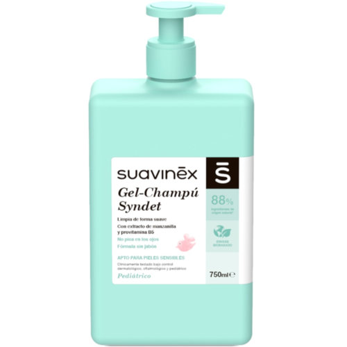 Suavinex baby gel-crema baño suave  1 envase 750 ml