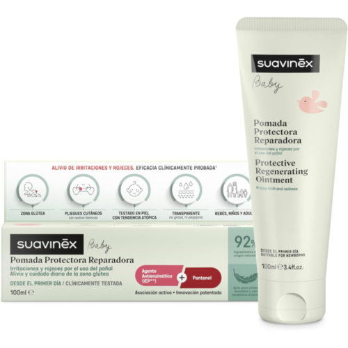 Suavinex pomada protectora reparadora calmante con pantenol para rozaduras  1 tubo 75 ml