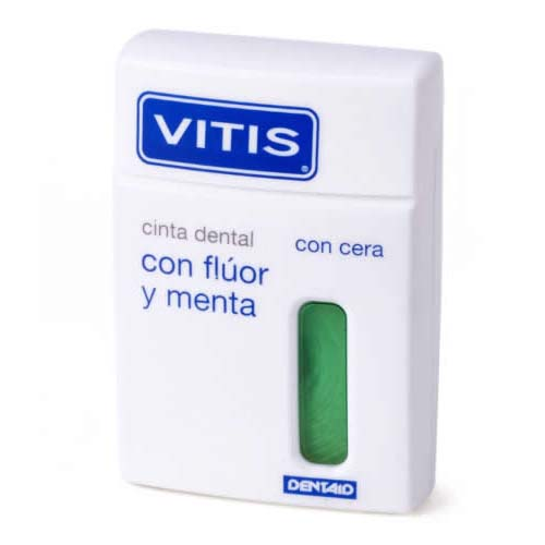 Vitis cinta dental con fluor y menta (50 m)