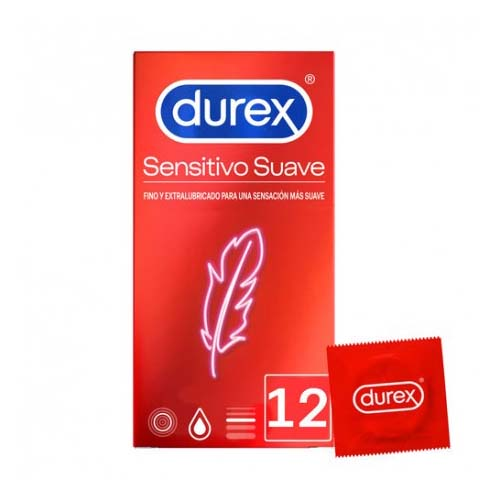 Durex sensitivo suave - preservativos (12 u)