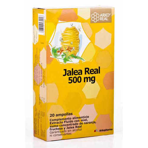 Arkoreal jalea real (50o mg 20 ampollas)