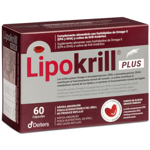 Lipokrill plus (60 capsulas)