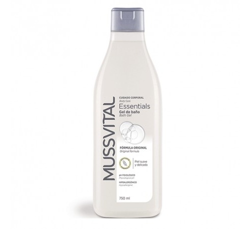 Mussvital essentials gel de baño original (750 ml)