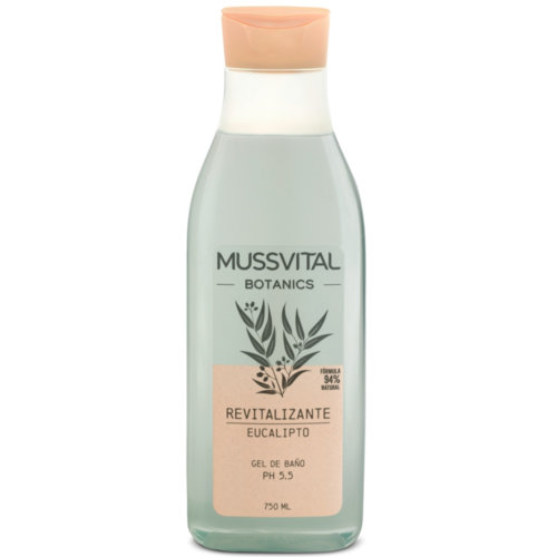 Mussvital essentials botanics gel de baño eucalipto  1 envase 750 ml