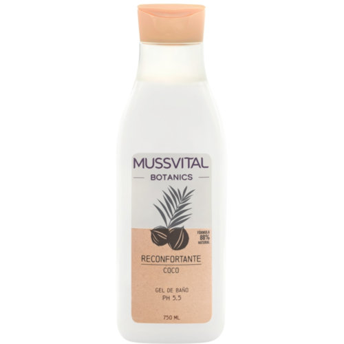 Mussvital essentials botanics gel de baño coco (1 envase 750 ml)