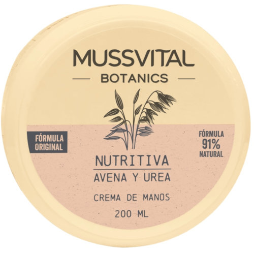 Mussvital dermactive crema de manos secas sensib  200 ml