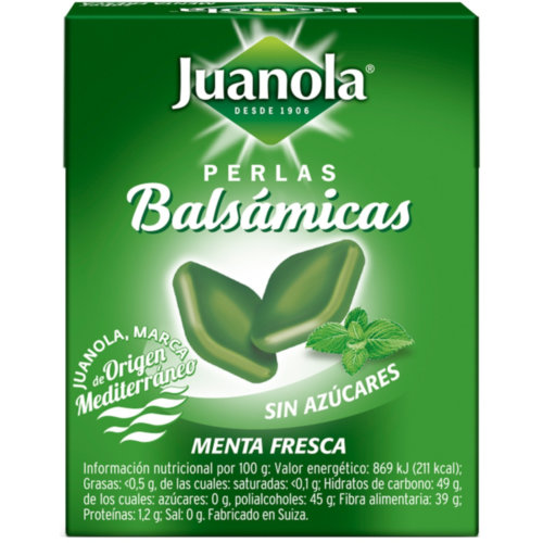Juanola perlas menta fresca (25 g)