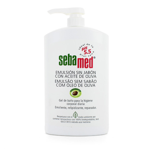 Sebamed emulsion sin jabon con aceite de oliva (1 l)
