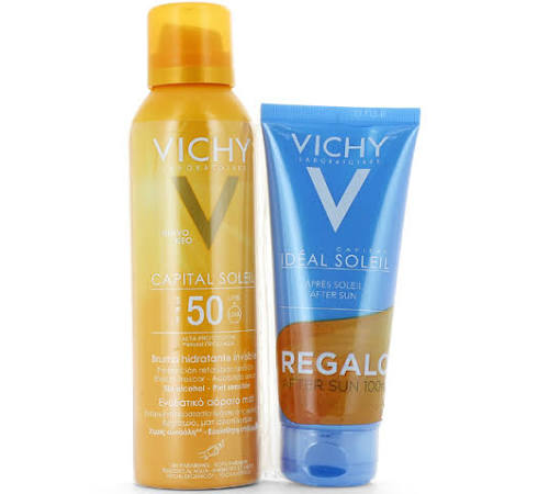 Capital soleil spf 50 hydra espuma transp hidrat - tacto seco alta proteccion (spray 200 ml)