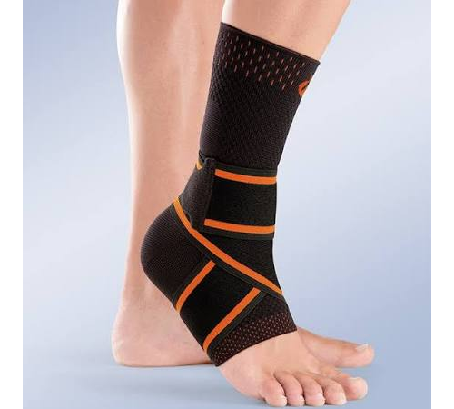 Tobillera orliman cruzada (negra) t 2tob-500n