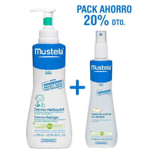 Mustela gel de baño suave (1 envase 750 ml)