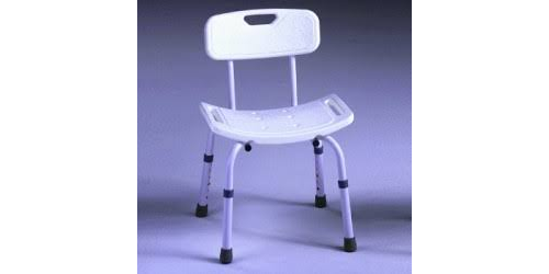 Silla de ducha 'Samba' con respaldo