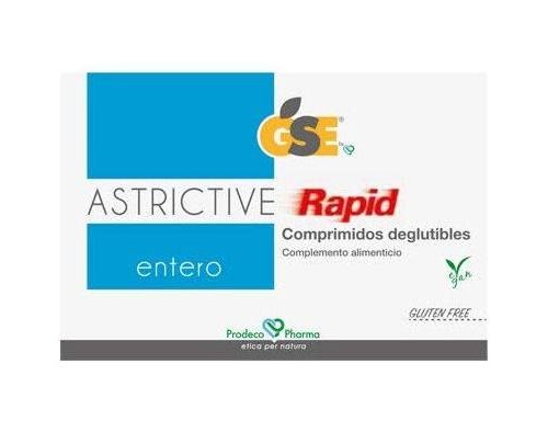 Gse entero astrictive rapid (24 comprimidos masticables)