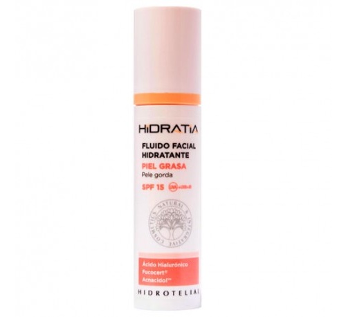 Hidrotelial hidratia  piel grasa - fluido facial hidratante (50 ml)
