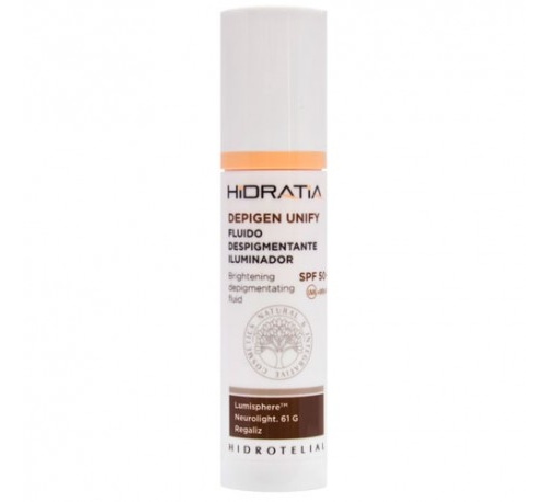 Hidrotelial depigen unify spf 50+ - despigmentante fluido iluminador (50 ml)